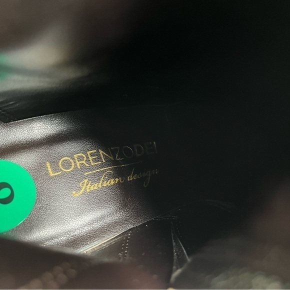 Lorenzo Dei Italian Leather Greige Taupe Suede Pointed Toe Ankle Booties Boots - Picture 11 of 13